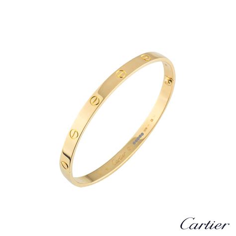 cartier love bracelet size 20.